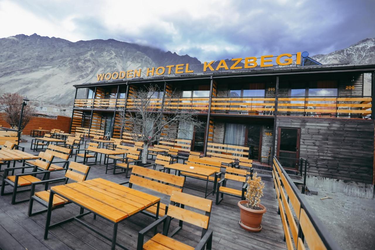 Wooden Hotel Kazbegi 외부 사진