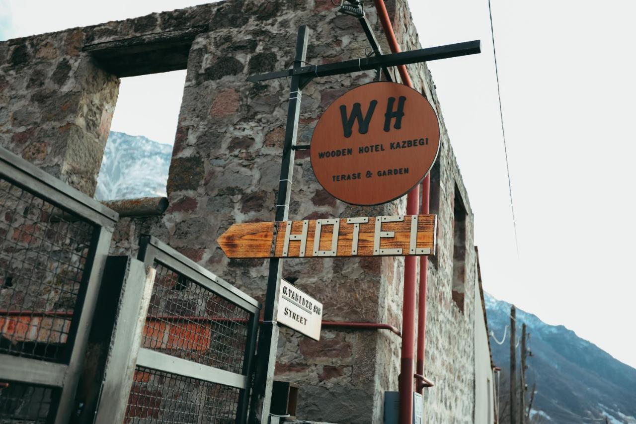 Wooden Hotel Kazbegi 외부 사진